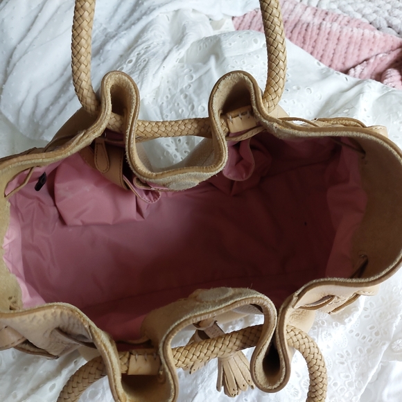 🪡Cole Haan Village SP08 Light Beige Pebbled Leather - Picture 9 of 13